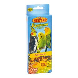 Крекер для птахів фруктовий, 2х50 г 