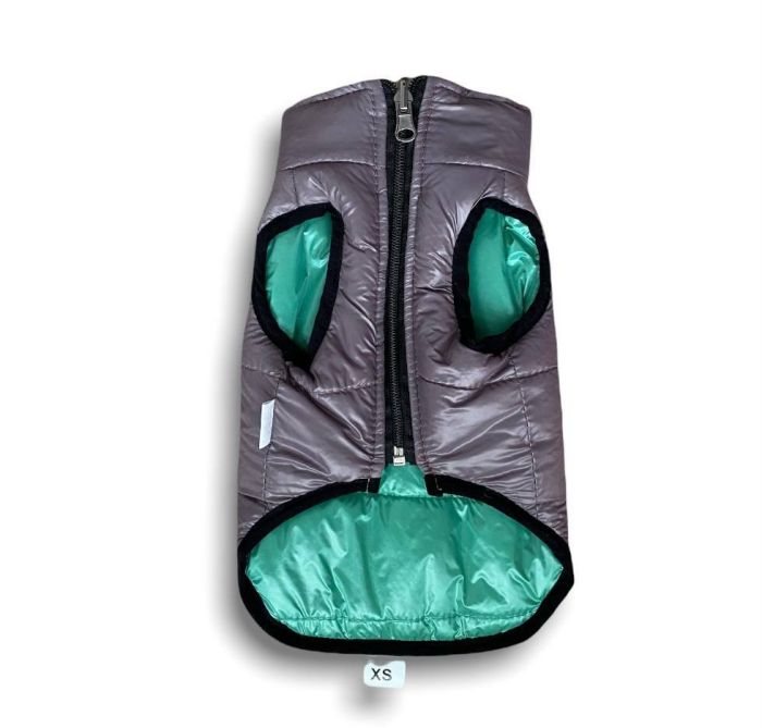 Токіо жилет для собак Dog Love двосторонній фіолетово-зелений M1