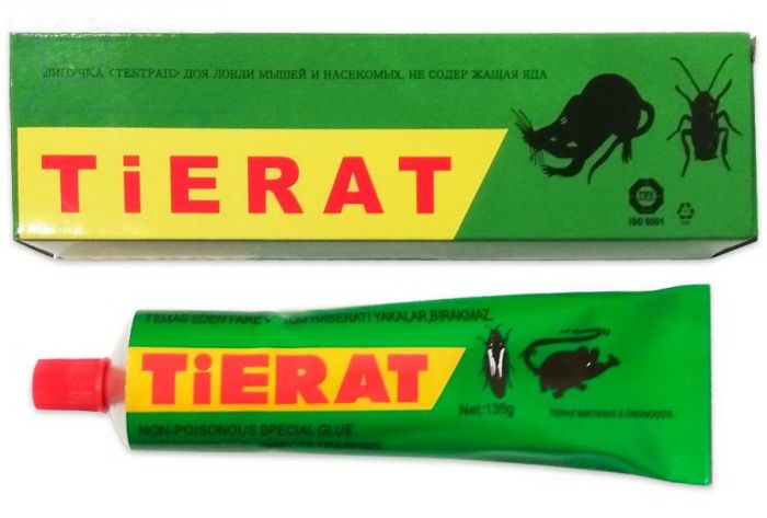 Клей проти гризунів TiERAT 135 г тюбик 