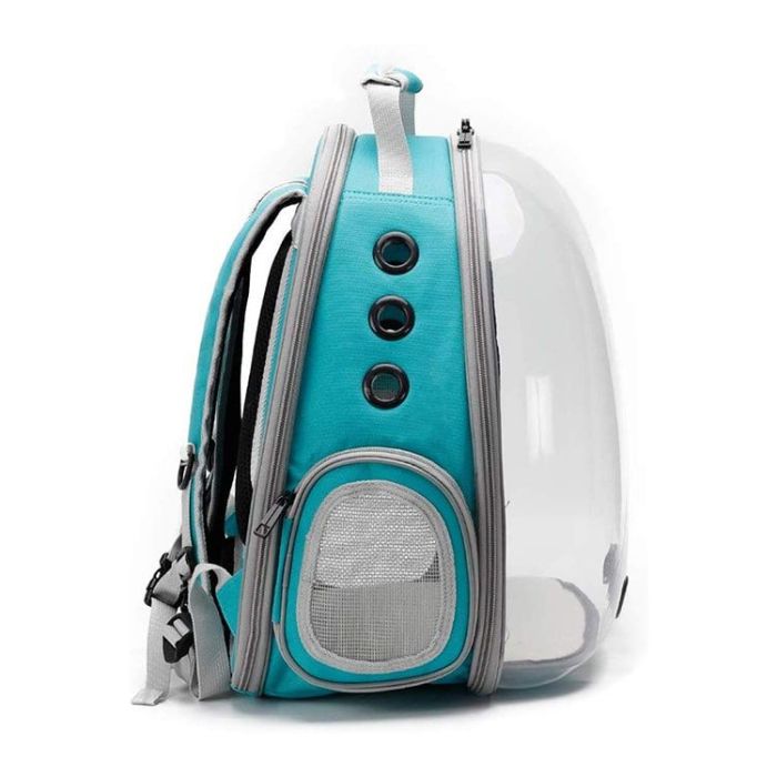 Розкладний рюкзак-переноска для перенесення тварин, 40х34х20см Трояндовий