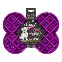 Миска слоуфідер для маленьких собак LickiMat Small Slodog Purple