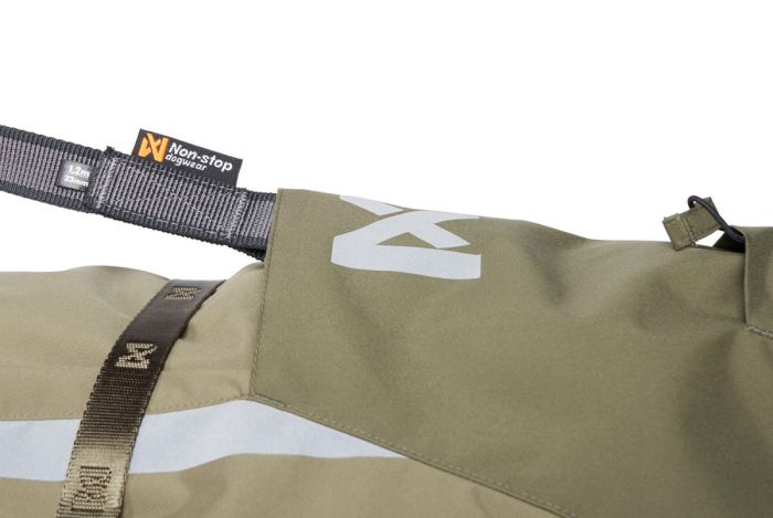 Зимова куртка для собак Glacier wool jacket 3.0 Non-stop dogwear Зелений 70