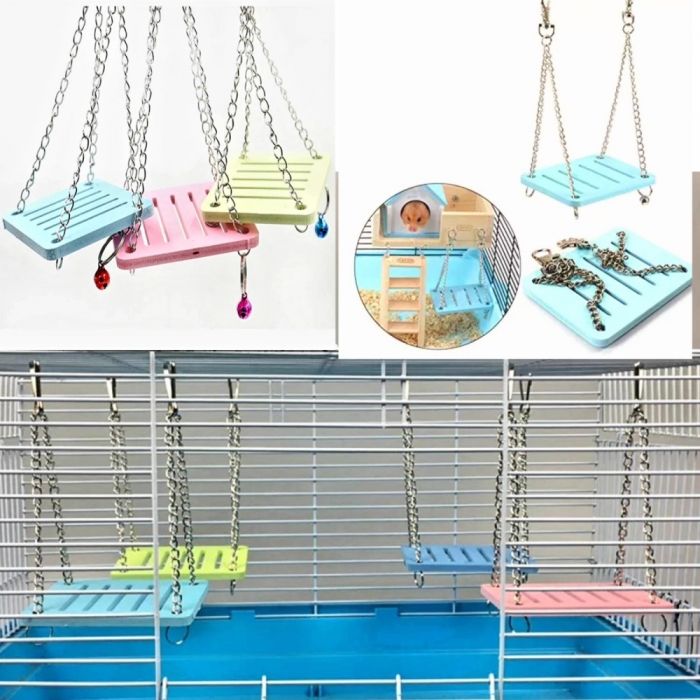 Гойдалка для гризунів 9х7х1 см RJ502 