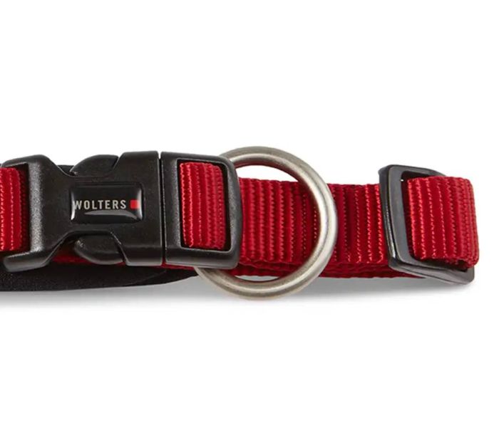 Нашийник для собак пом'якшений Wolters Professional Comfort 6 50-55 см / 35 мм Червоний
