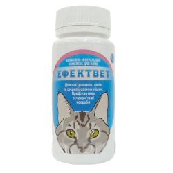 Эффектвет вітаміни для кастрованих котів 100 таблеток Україна