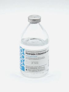 Розчин глюкози 200 мл 40