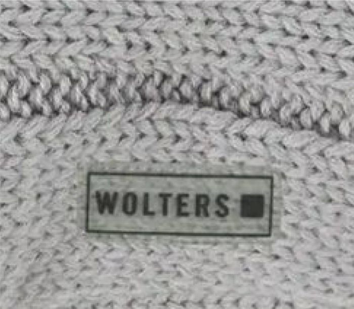В'язаний светр для собаки Wolters Cable Knit з візерунком коси 40 см Сріблястий