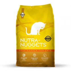 Nutra Nuggets Adult Cat Maintenance (жовта) для дорослих кішок нормального темпераменту 
