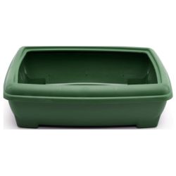 Туалет з рамкою для кішок 483415 см RELAX 218 Зелений