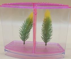 Відсадник пластиковий двосекційний 19914 з декором 