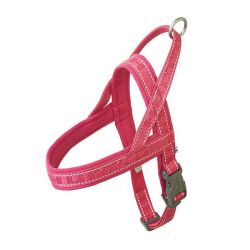 Пом'якшена шлея для собак Hurtta Casual harness ECO 50-60 Рожевий