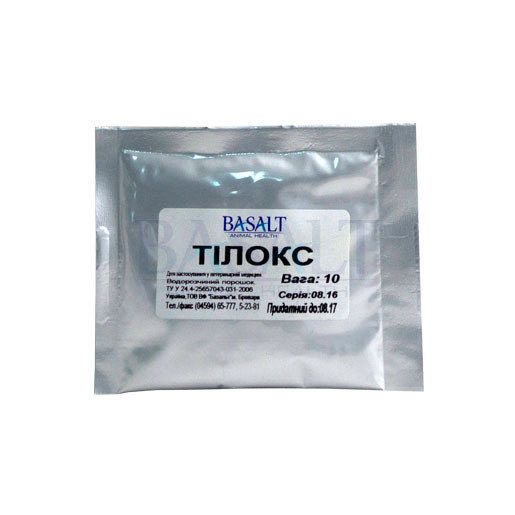 Тилокс порошок оральний антибіотик 10 г Базальт 