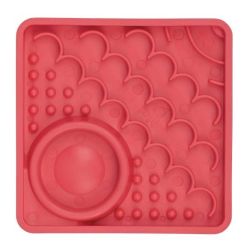 Лизальний килимок антистрес для кошенят LickiMat Kitty Pink