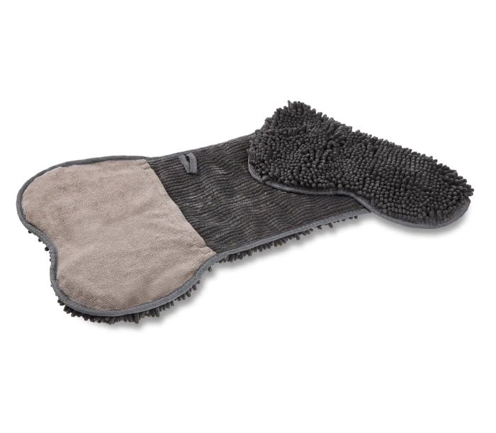 Рушник для сушіння собак Wolters Cleankeeper Dry Bone 79 х 33 см Темно-сірий
