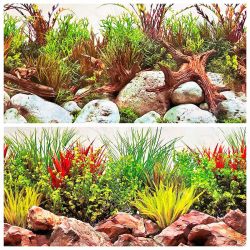 Фон для акваріуму двобічний CoastalhuesCrispriver, 30х15 м 