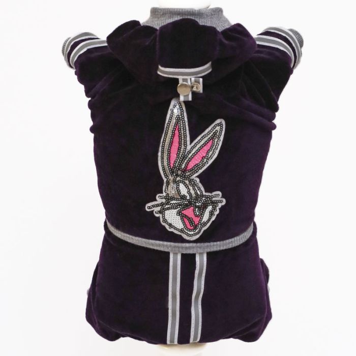 Банні комбінезон для собак хлопчиків велюр XS