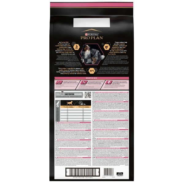 PRO PLAN Adult Medium Sensitive Skin Сухий корм для дорослих собак схильних до алергії з лососем 9064