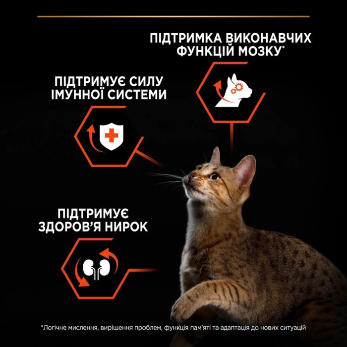 АКЦІЯ PRO PLAN Cat Adult Sterilised Vital Functions Salmon з лососем сухий корм для стерилізованих кішок 1,5 кг 