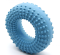 Кільце латексне, 12,55 см, іграшка для собак Блакитне