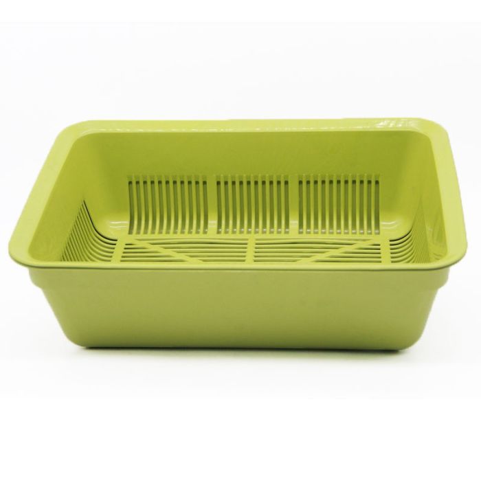 Туалет Дніпро глибокий з сіткою 402713 см Оливковий