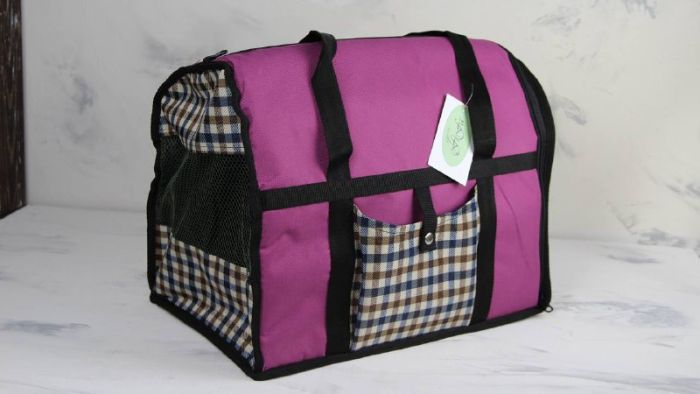 Сумка-переноска  3 39х28х31 см фіолетова