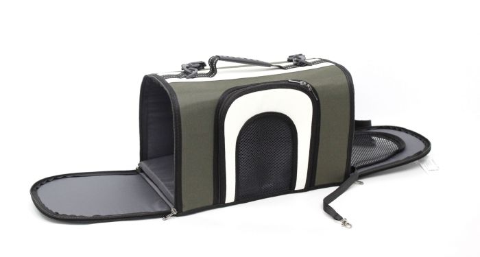 Сумка-тунель Марті хакі 38х25х22 см