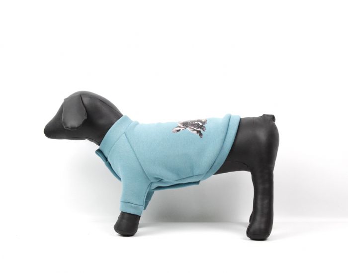 Світшот Уніка трикотаж на флісі унісекс. М1 (А 37В 51-70 см.) Фіолетова.