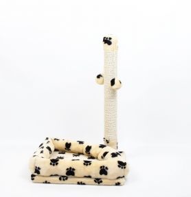 Дряпка Феліта Сизаль Лапка Бежева. 