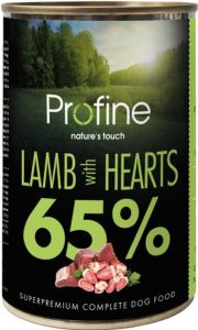 Profine вологий корм для собак усіх порід з ягнятком та сердечками 400 г 