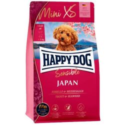 Happy Dog Mini XS Japan Японія сухий корм для маленьких порід собак - курка з фореллю та водоростями 1,3 кг