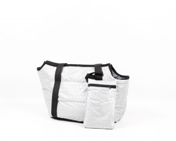 Сумка для перноски тварин плащівка Срібло. 332622 см.