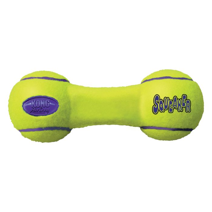 Іграшка для собак Kong Airdog Squeaker Dumbbell Жовтий S