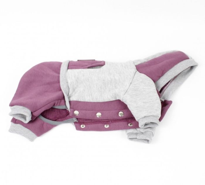 Комбінезон Зефірка трикотаж на флісі (дівчинка) XS