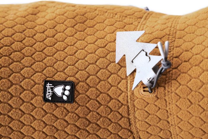 Утеплена куртка для собак Hurtta Warming Midlayer ECO 40 Гірчичний