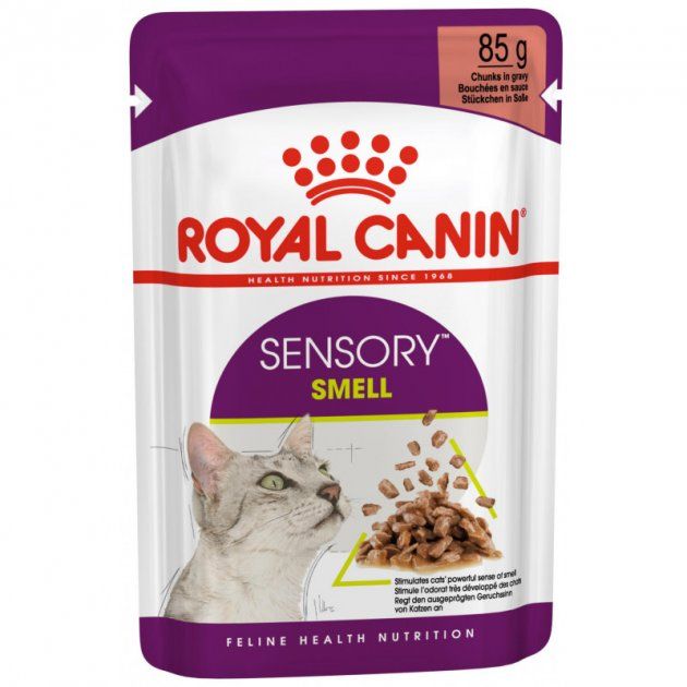 Royal Canin Sensory Smell in Gravy 85г Корм для вибагливих котів в соусі 1 шт