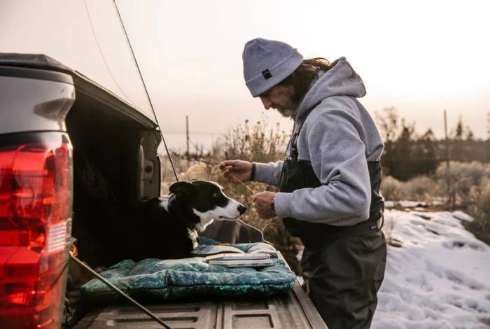 Мат для собак Ruffwear Basecamp™ 92х59 см Бірюзовий
