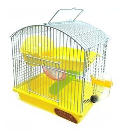 Клітка для гризунів 158 емаль 23  17  25см Золота клітка