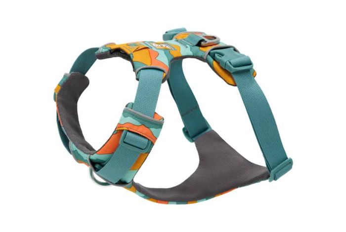 Повсякденна шлейка для собак Ruffwear Front Range S 56-69 см Бірюзово-оранжевий