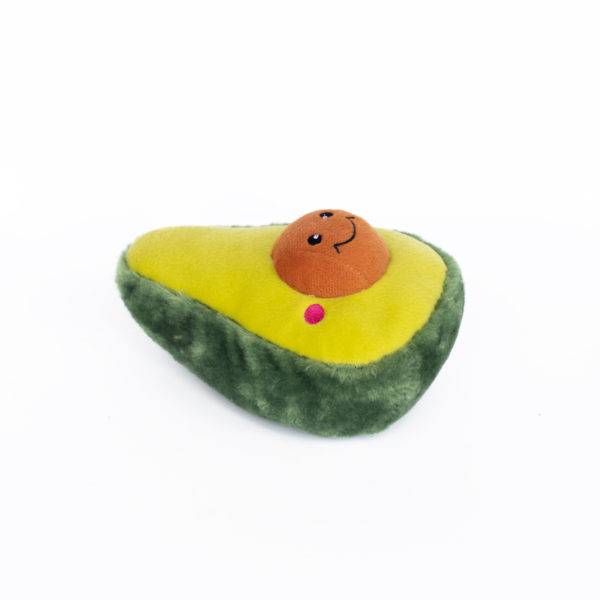 М'яка іграшка для собак авокадо ZippyPaws NomNomz Avocado з пищалкою