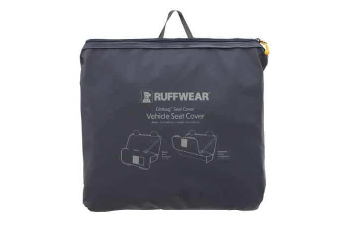 Чохол на сидіння автомобіля для собак Ruffwear Dirtbag™ Сірий