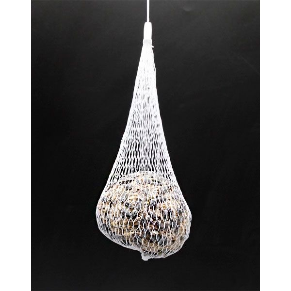 Кулька-годівничка з насінням сонячника для вуличних птахів 