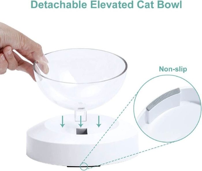 Підставка з мискою одинарною Infinite Future 450 мл 16,5  9,5 см 