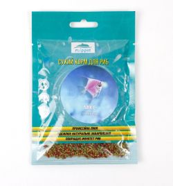 Flipper Мікс гранули сухий корм для риб, 40г 100 мл.