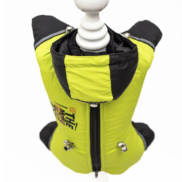 Грін комбінезон для собак хлопчиків велсофт на силіконі XS