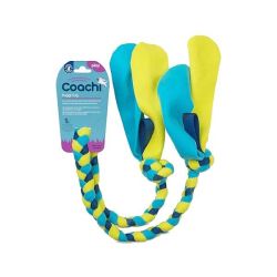 Іграшка для перетяжок для собак Coachi Tuggi Tug Синій із зеленим та блакитним
