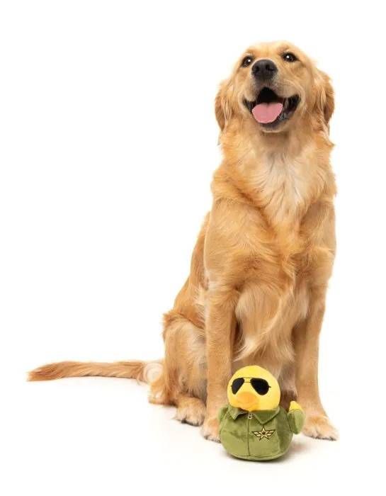 М'яка іграшка для собак FuzzYard Качечка Гус L