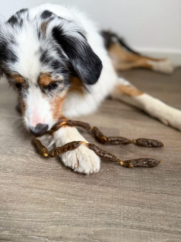 Натуральні сушені ковбаски для собак Cooka's Cookies Salamis 100% Індичка 80 г