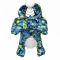 Стільники комбінезон для собак хлопчиків велсофт без силікону XS