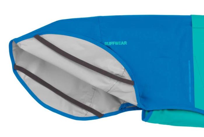 Дощовик для собак Ruffwear Sun Shower™ XL Блакитно-бірюзовий