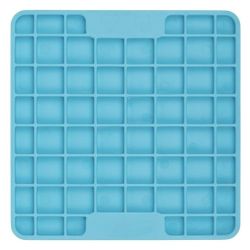 Лизальний килимок антистрес для маленьких собак собак LickiMat Mini Playdate Turquoise, м'яка основа